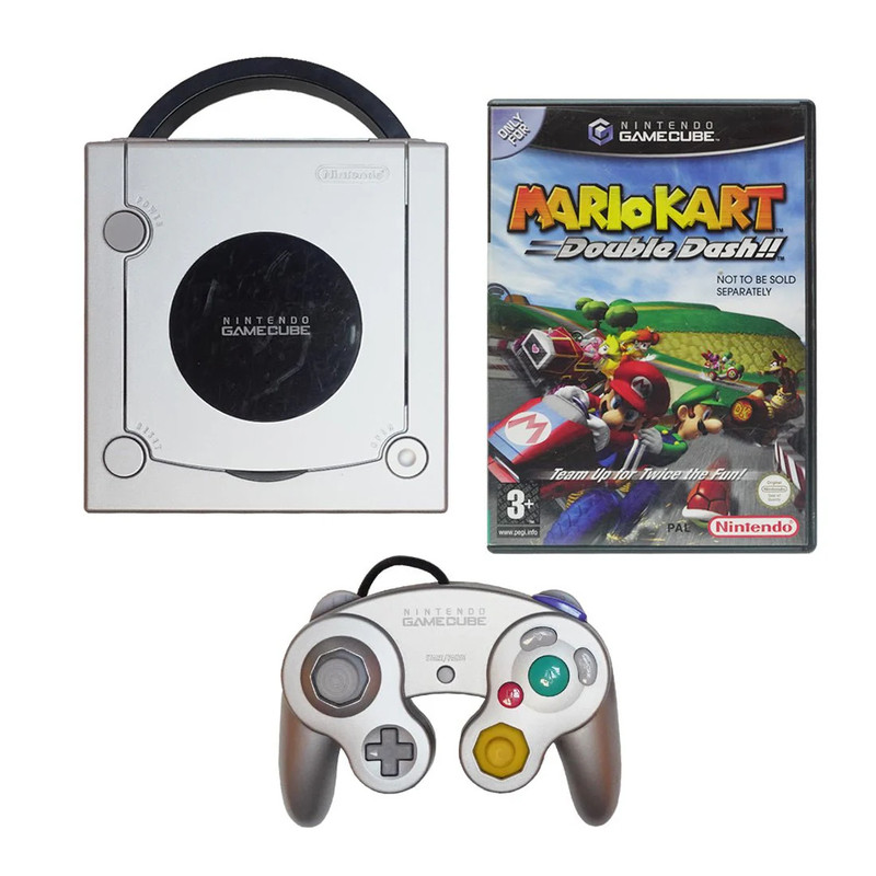 (Pre-Owned) Nintendo GameCube Console - Silver - ريترو